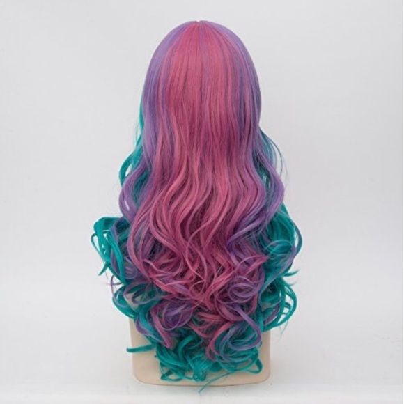 🦄FELAH ARIEL🧜🏾‍♀️BLUES COSPLAY FESTIVAL WIG NEW - Picture 6 of 6